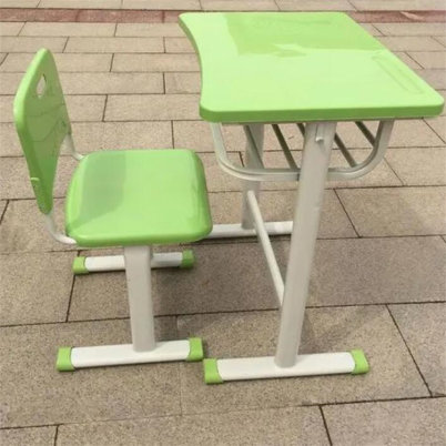 义县单人课桌椅折叠橡木国学桌