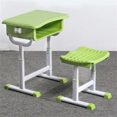 武川美术课桌椅折叠橡木国学桌