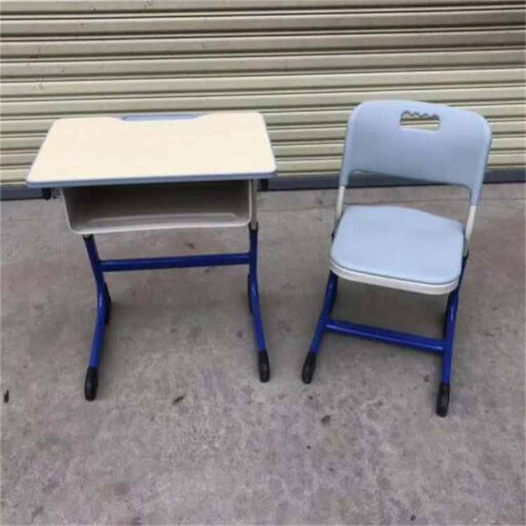 济阳双人课桌椅折叠国学教室桌椅
