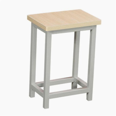 银州单人课桌椅折叠实木书法桌