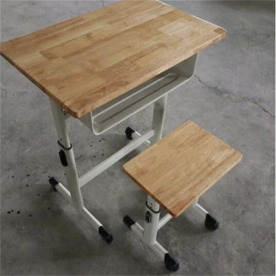 茌平橡木国学桌折叠国学教室桌椅