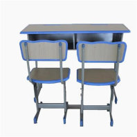 沁水双人课桌椅折叠国学教室桌椅