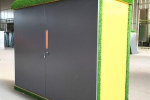 沁县幼儿园收纳柜户外画画涂鸦柜钢制组装