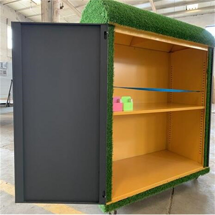 马龙幼儿园储物柜积木存放柜钢制组装