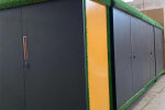 墨脱幼儿园储物柜户外画画涂鸦柜钢制组装