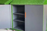 乐东幼儿园涂鸦柜户外涂鸦储物柜钢制组装