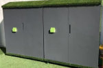 福清幼儿园储物柜户外涂鸦收纳柜钢制组装
