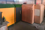 马尾幼儿园收纳柜户外画画涂鸦柜钢制组装