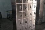 喀什小区信报箱不锈钢格子柜