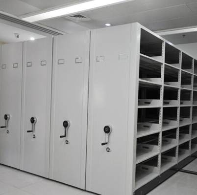 滨海档案室自动回转密集柜移动密集架安装