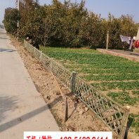 歡迎##金華市磐安仿竹籬笆塑鋼圍欄|龍亭竹片圍欄